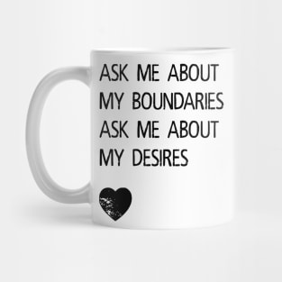 Boundaries and Desires Mug